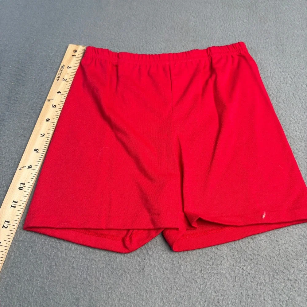 Vintage Chicago Bulls KIDS T-Shirt and Shorts Set Made in USA Red White M 5-6